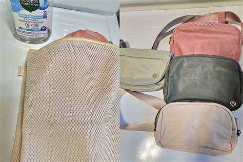 how to wash lululemon bag